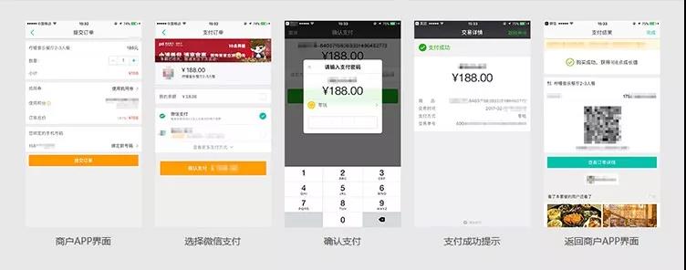 团购微信APP支付